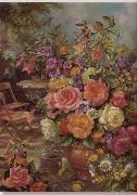 unknow artist Floral, beautiful classical still life of flowers.081 Sweden oil painting artist